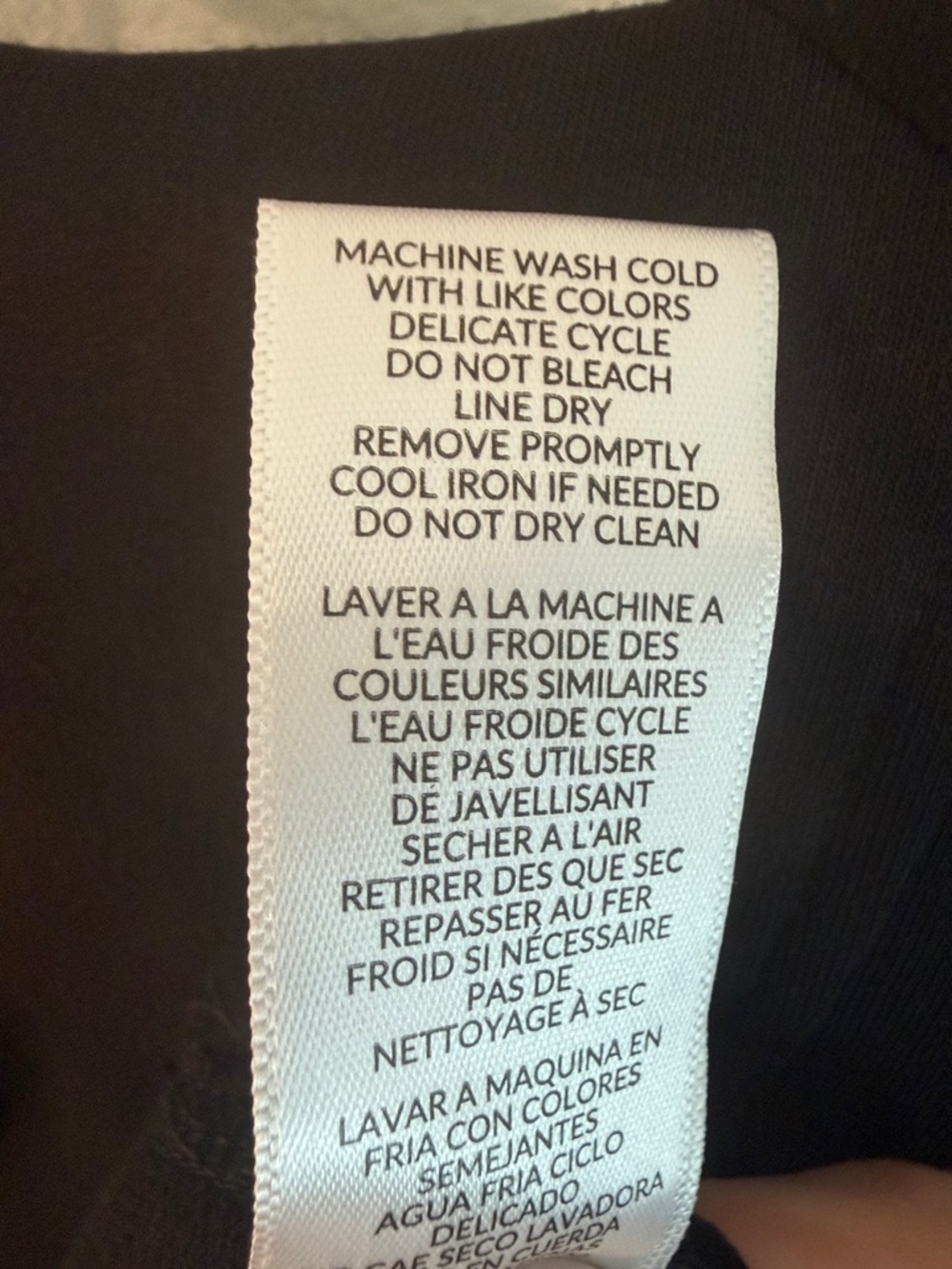 Splendid Black Draped Open-Front Blazer with Faux Leather Accents Size Medium - Picture 5 of 5
